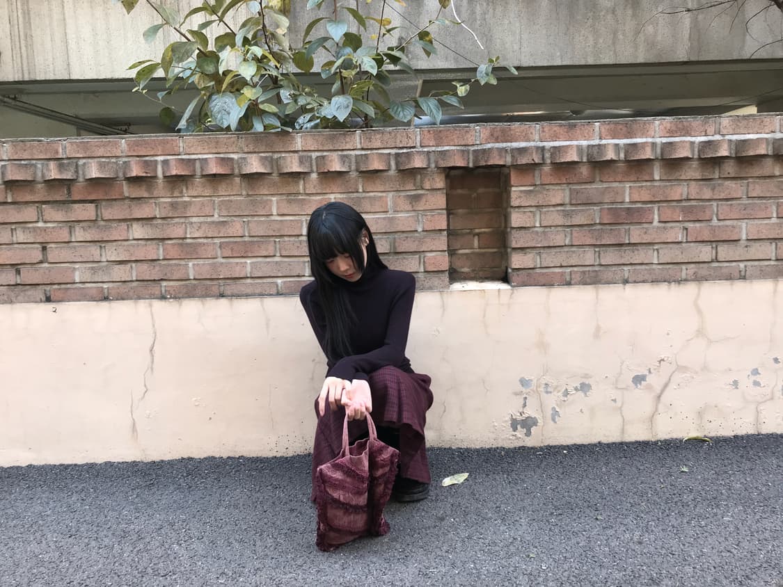 Highneck Soft Warm Knit Top(Deep Purple) 상품이미지7