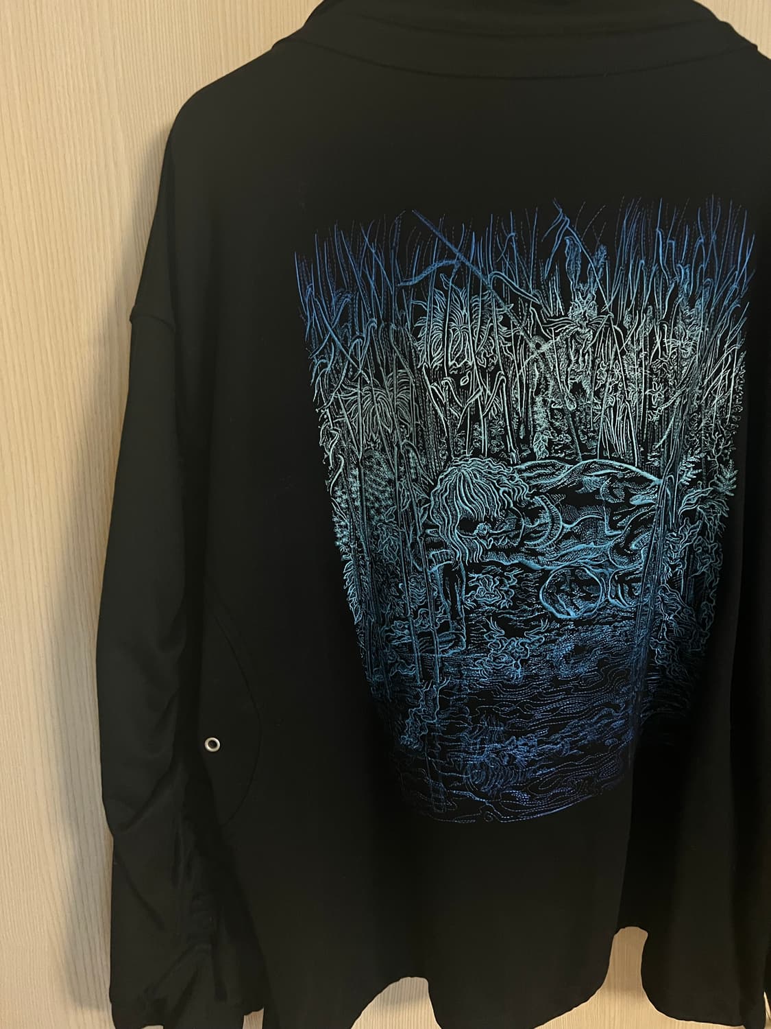 송지오 컬렉션자수 하프 집업 스웻셔츠 52사이즈 상품이미지4