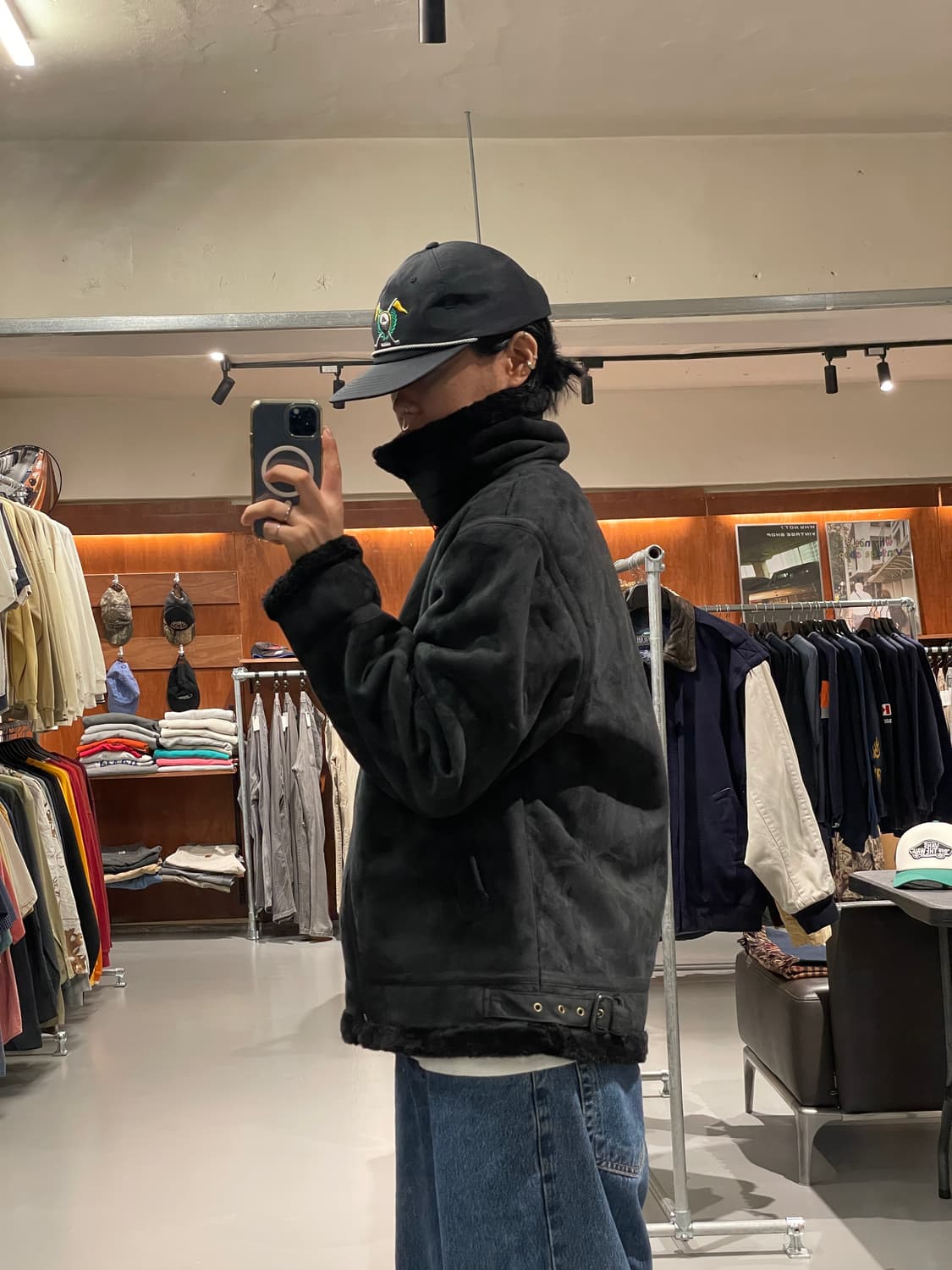 빈티지 무스탕 자켓   상품이미지4