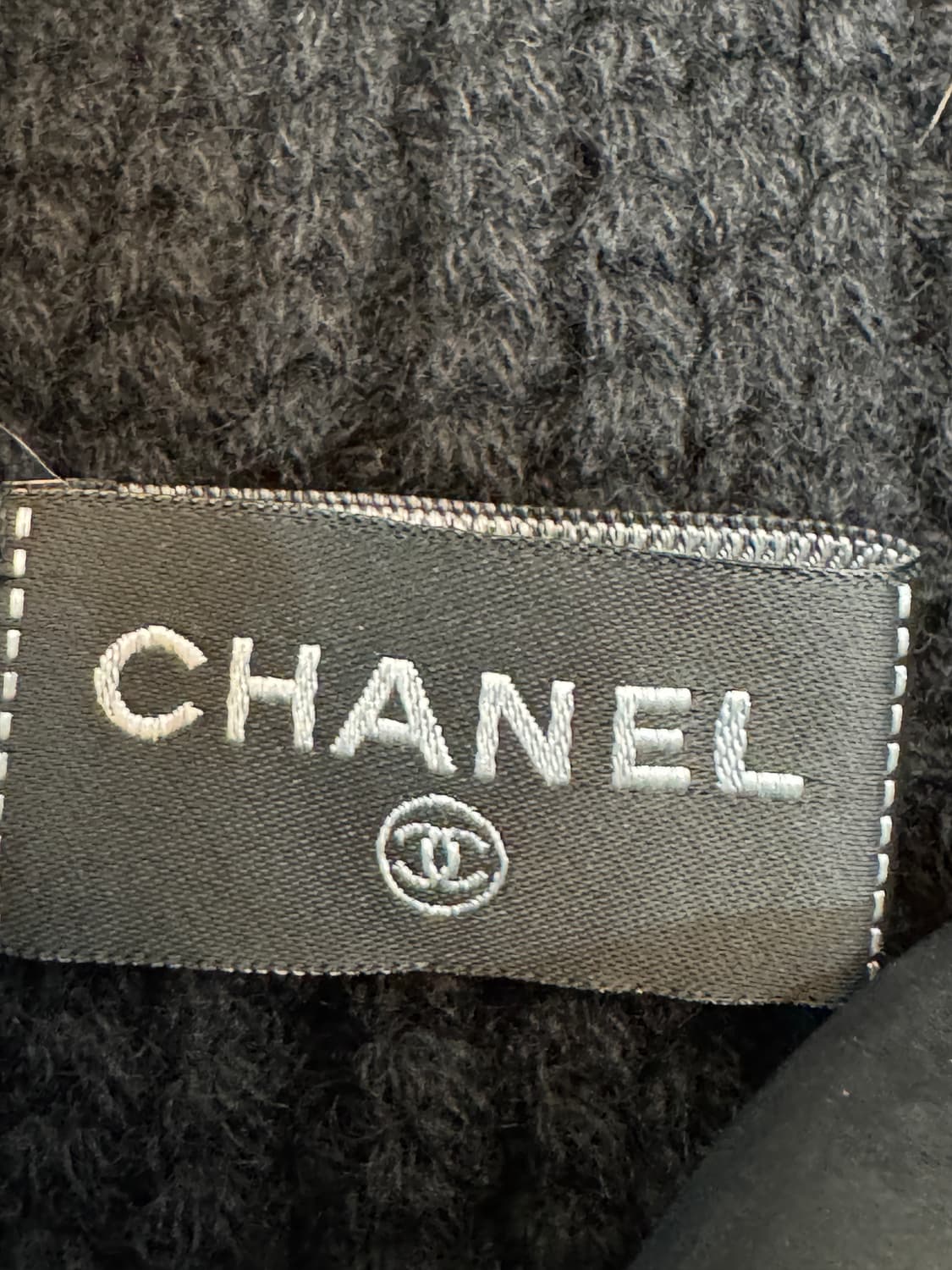 샤넬 CC로고 캐시미어 니티드 CC 머플러  상품이미지3