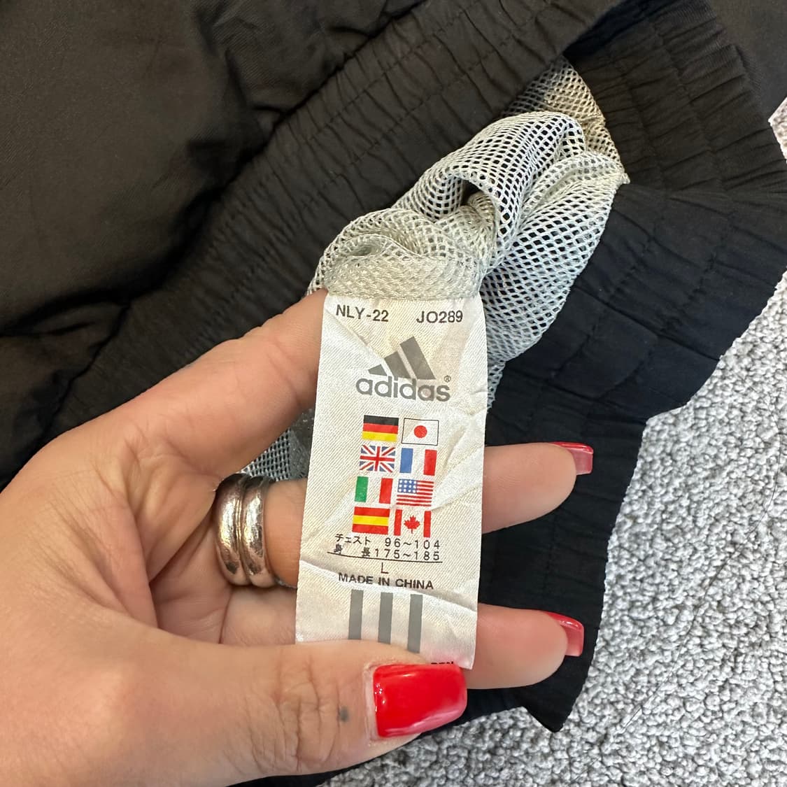 아디다스 올드스쿨 V넥 풀오버 웜업L 상품이미지5