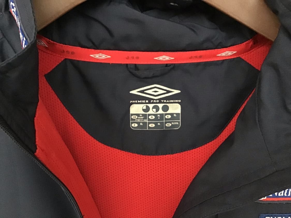 [XL] 엄브로 잉글랜드 국대 웜업 하프집업 상품이미지6