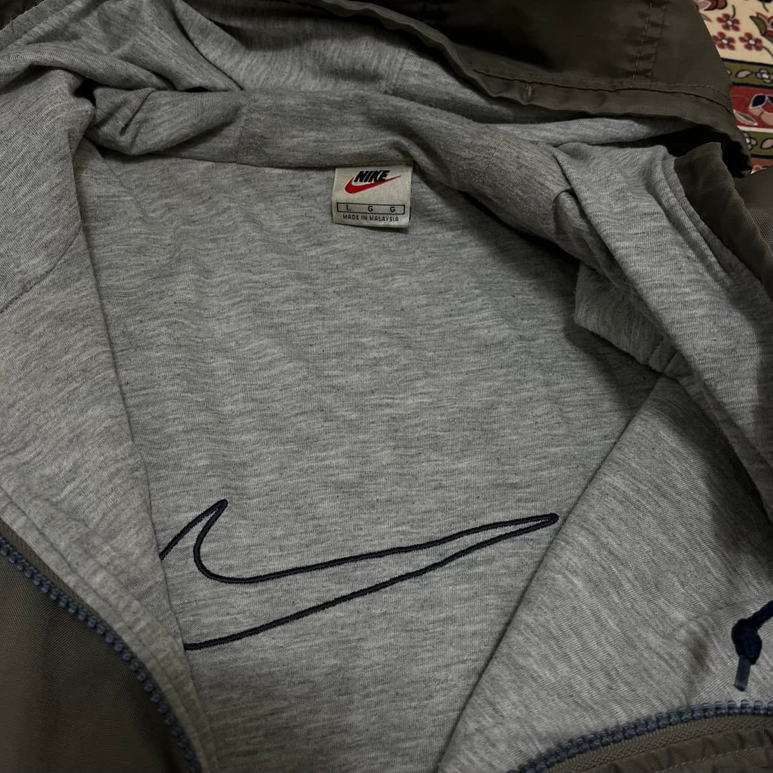 나이키 90s 올드스쿨 윈드브레이커 바람막이 자켓 L/100 상품이미지4