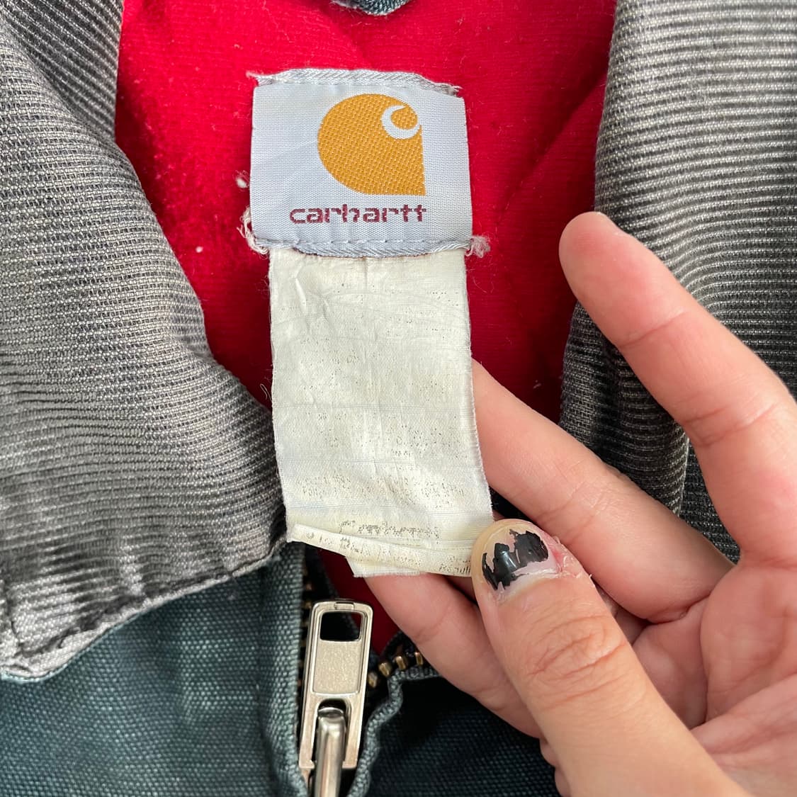 Carhatt  칼하트 og 구버전 샌드스톤 모스그린 산타페 자켓 상품이미지5