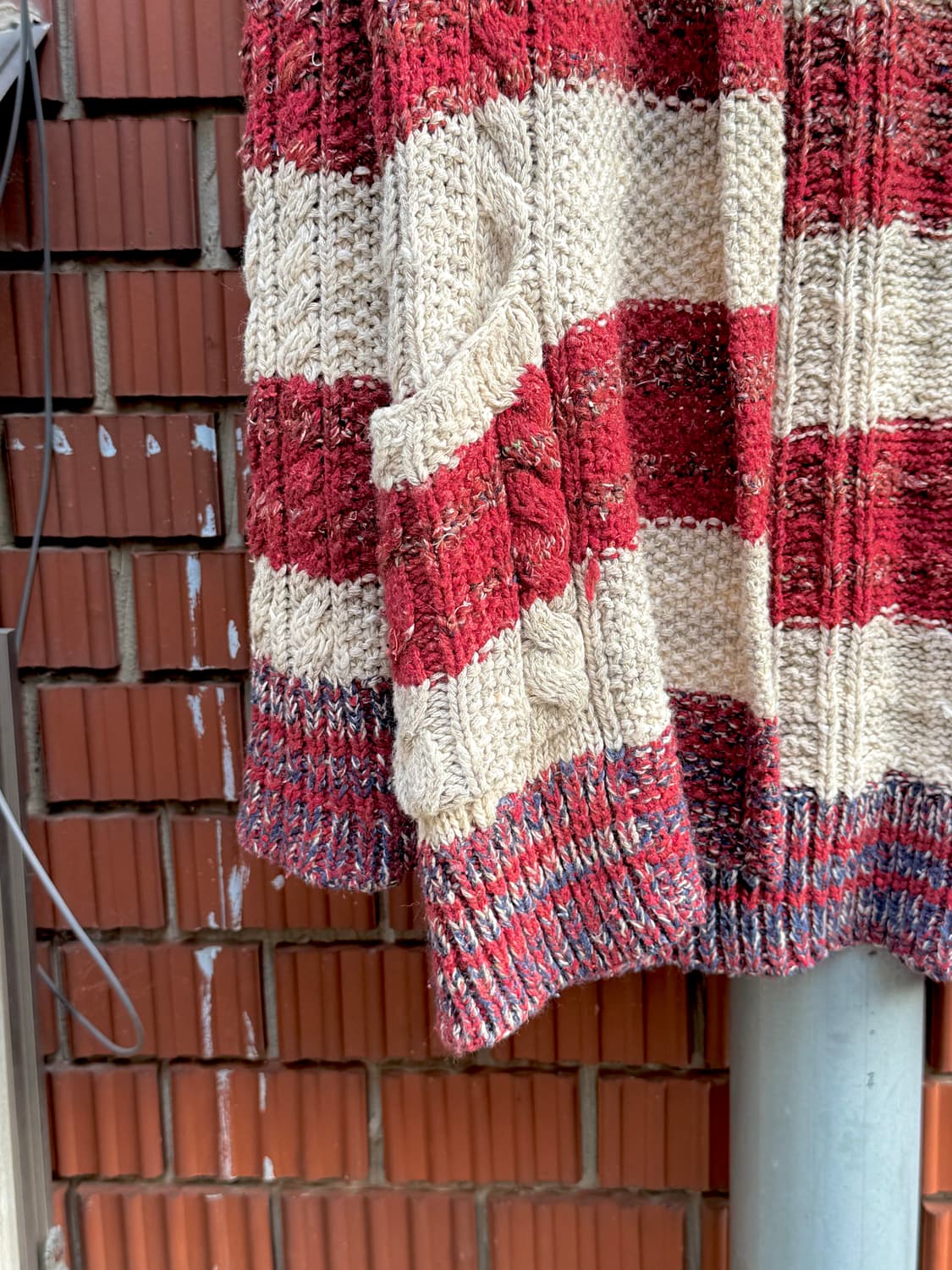 데님 앤 서플라이 성조기 케이블 가디건 폴로 랄프로렌 상품이미지5