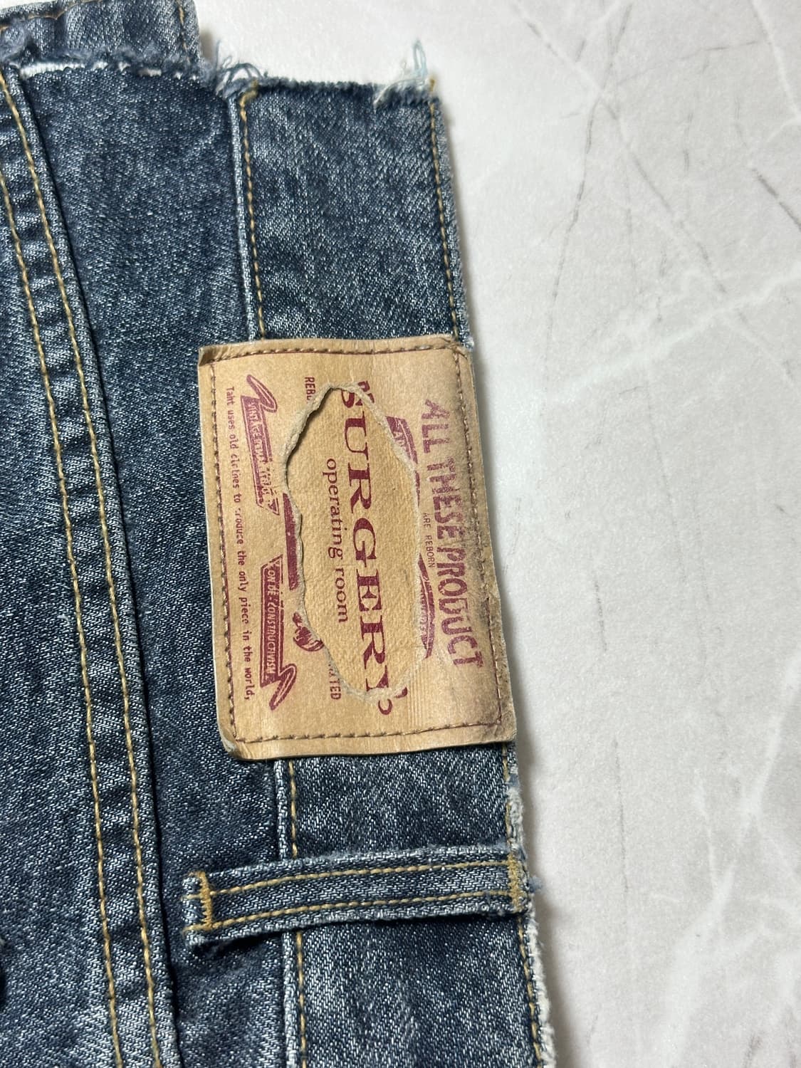 써저리 윤슬 곱창데님 상품이미지5