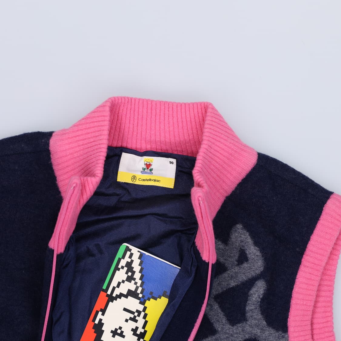 90 새상품 까스텔바작 여성 방풍조끼 0122H1 상품이미지3