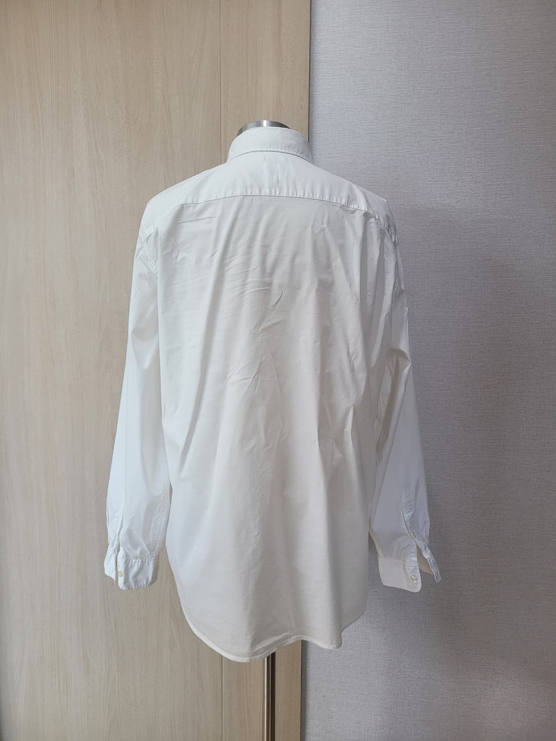 갭 GAP 남자 스탠다드 핏 스트레치 셔츠 105 화이트 상품이미지6