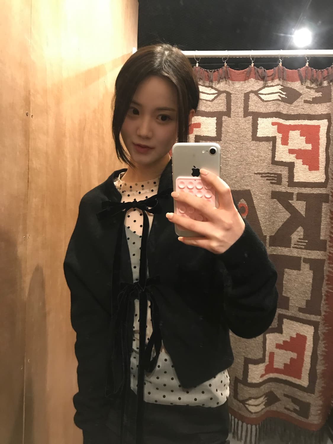 Rhodolirion Boiled Wool Knit Cardigan 상품이미지3