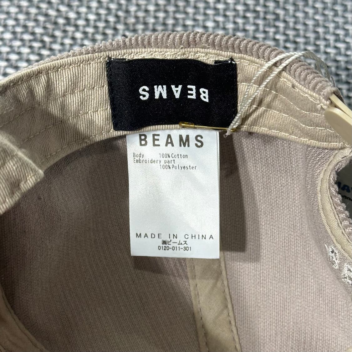 빔즈 코듀로이 캡모자 상품이미지6