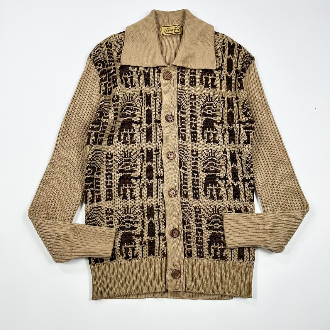 VTG 빈티지 재팬 인디언 베이지 가디건 (M 여성추천) 상품이미지2