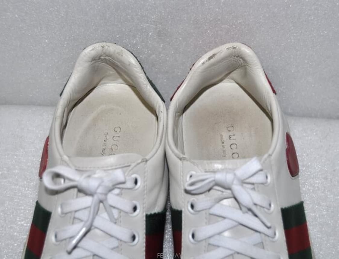 구찌/여성에이스하트자수스니커즈(사이즈225)정품 상품이미지7