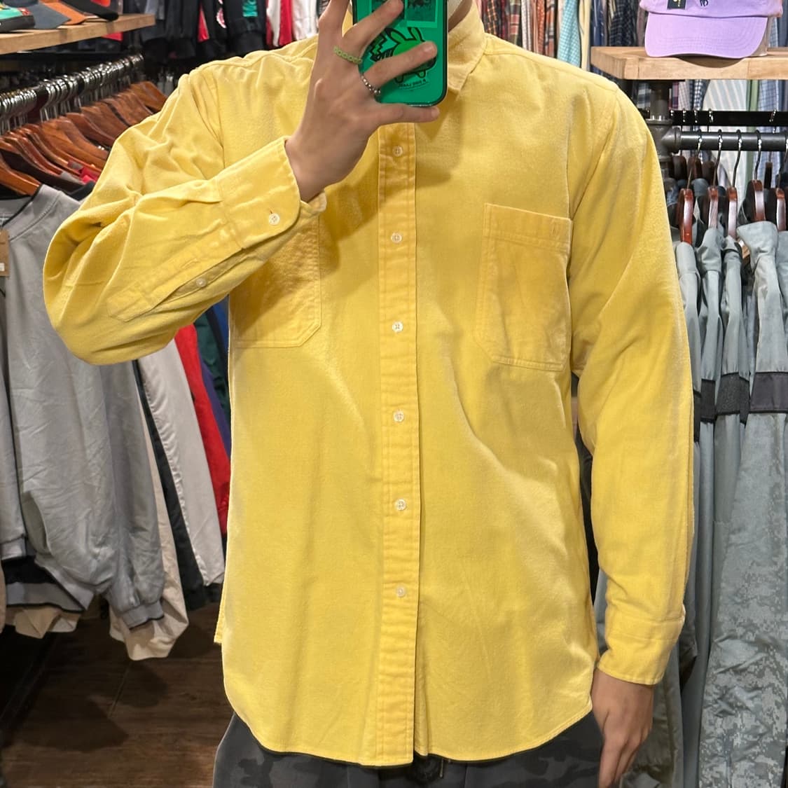 [HI] 폴로 랄프로렌 셔츠 옐로우 상품이미지2