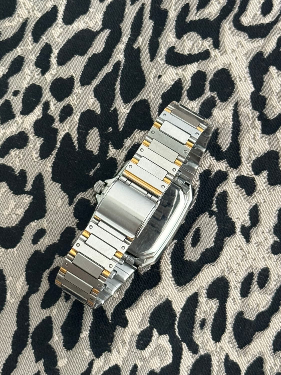 80s 빈티지 세이코 실버웨이브 탱크 쿼츠 상품이미지7