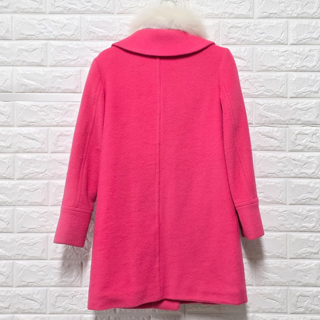 택포_ 베네통 여아 핑크 코트 145 상품이미지4