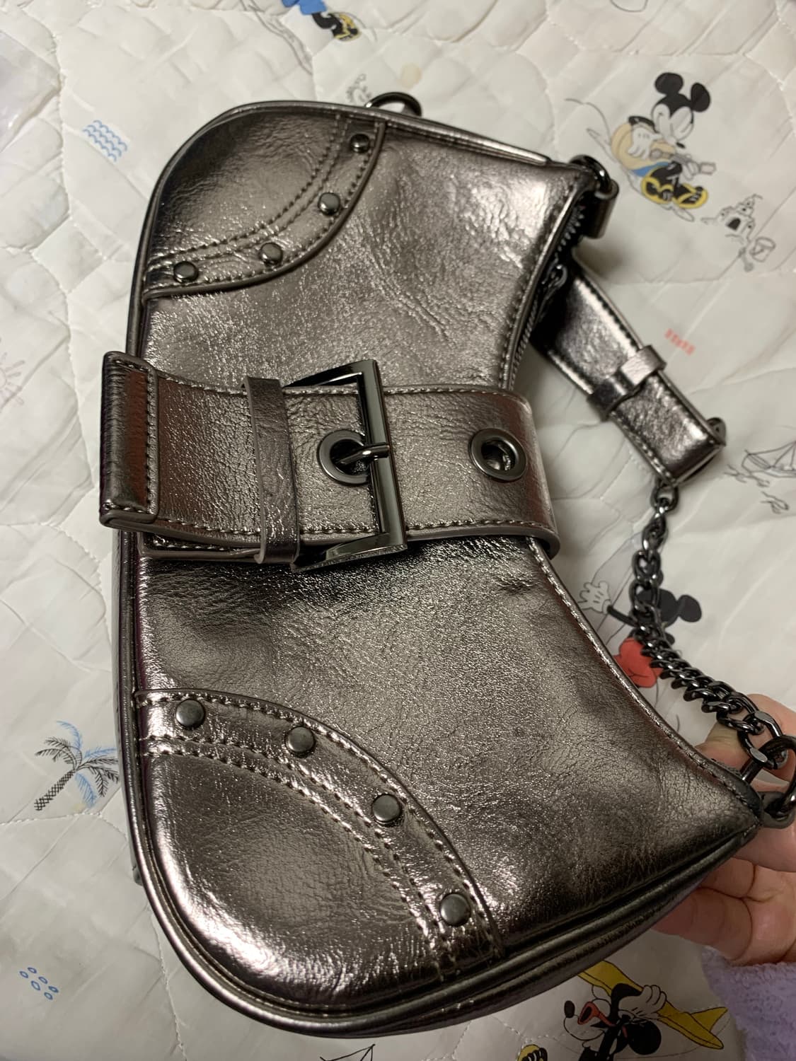 풀앤베어 락 숄더백 (단종) 상품이미지3