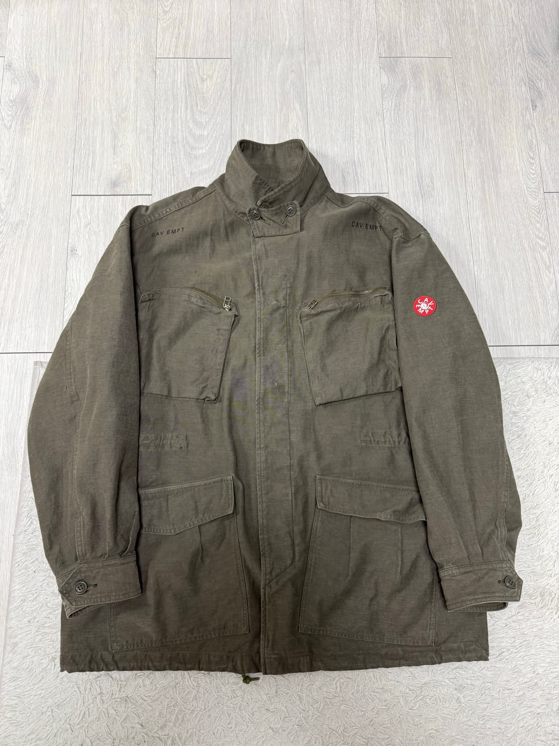 (XL)카브엠트 chmr bdu 백사틴 자켓 카키 상품이미지4