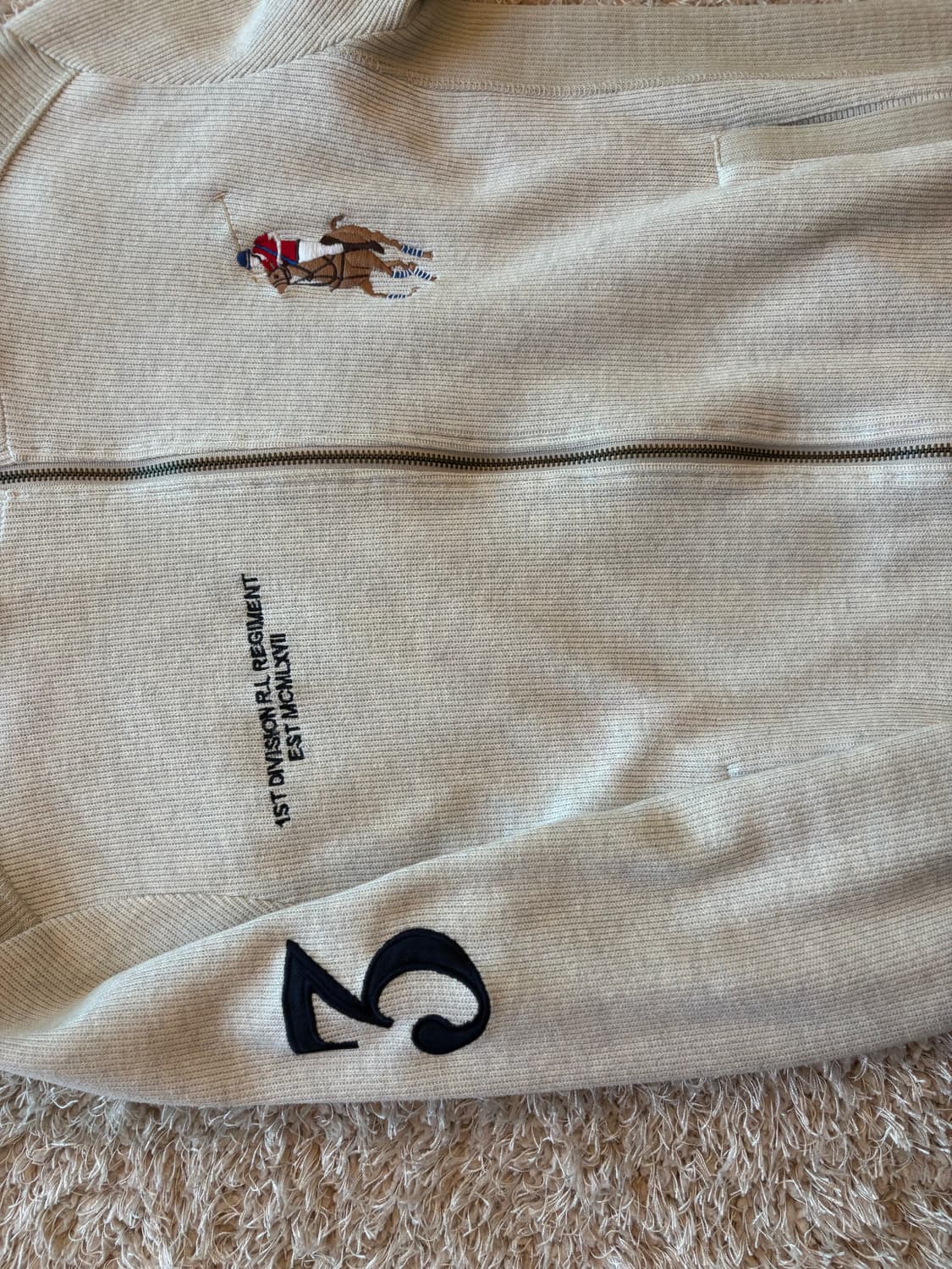 폴로 랄프로렌 빅포니 니트집업 상품이미지2