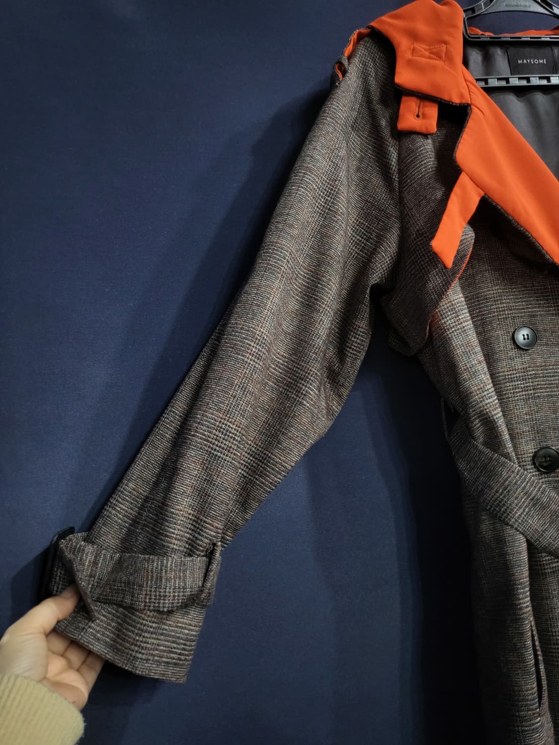 MAYSOME 트렌치 롱자켓 상품이미지3