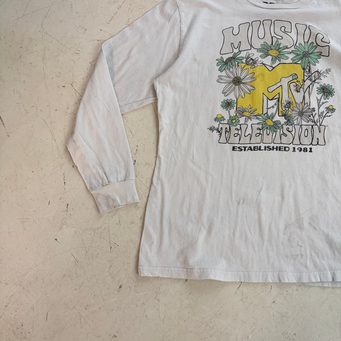 MTV 빈티지 오피셜 롱슬리브 XL 상품이미지3