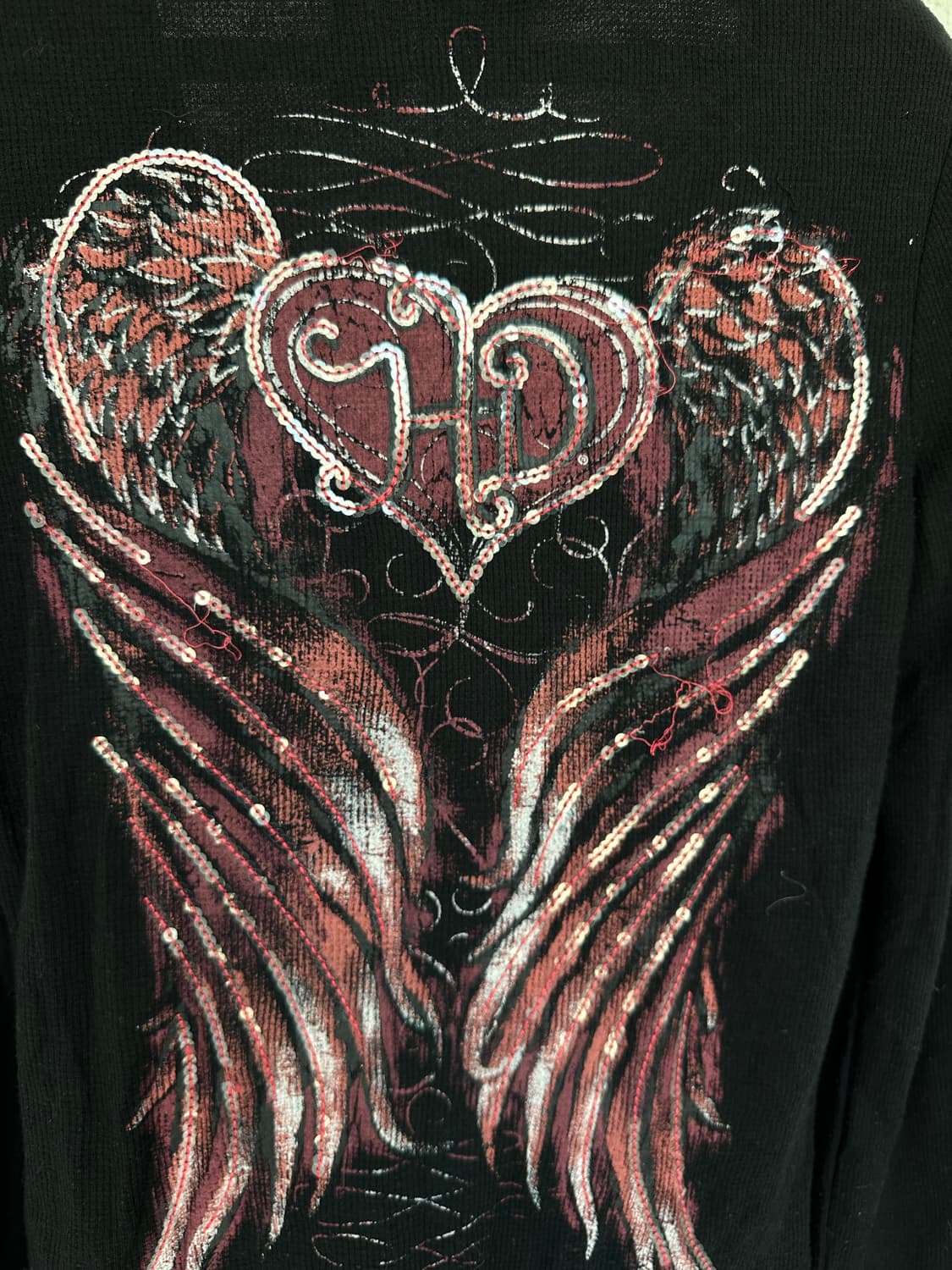harley davison punk printing sleeve 상품이미지9