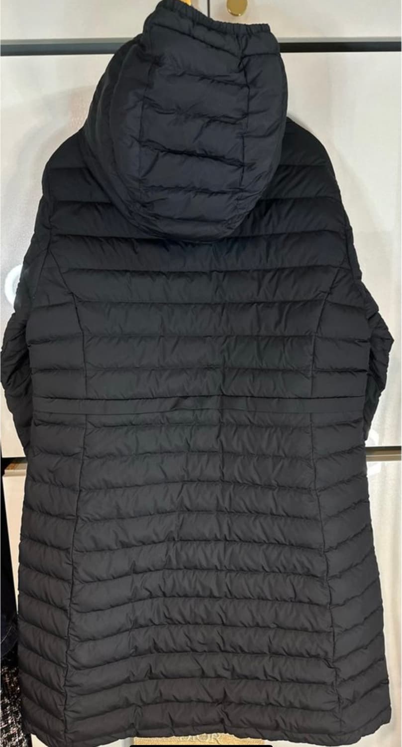 아이더 블랙 경량롱패딩 여성 상품이미지5