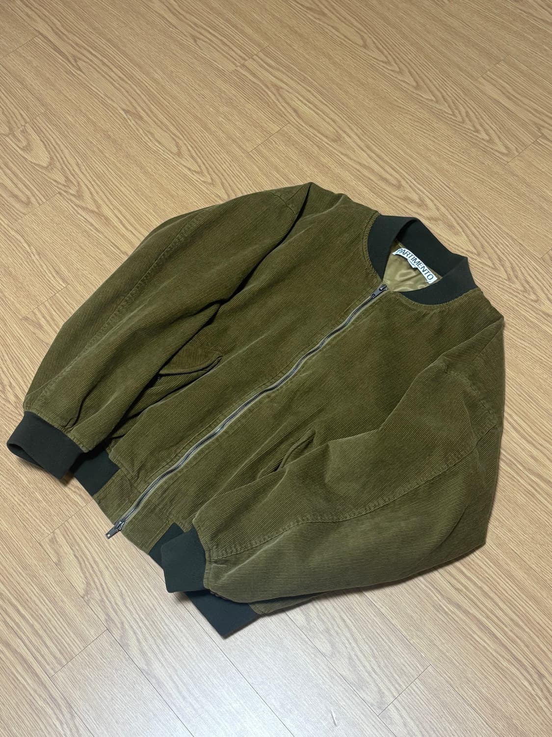 [M] 파르티멘토 코듀로이 블루종 MA-1  상품이미지2