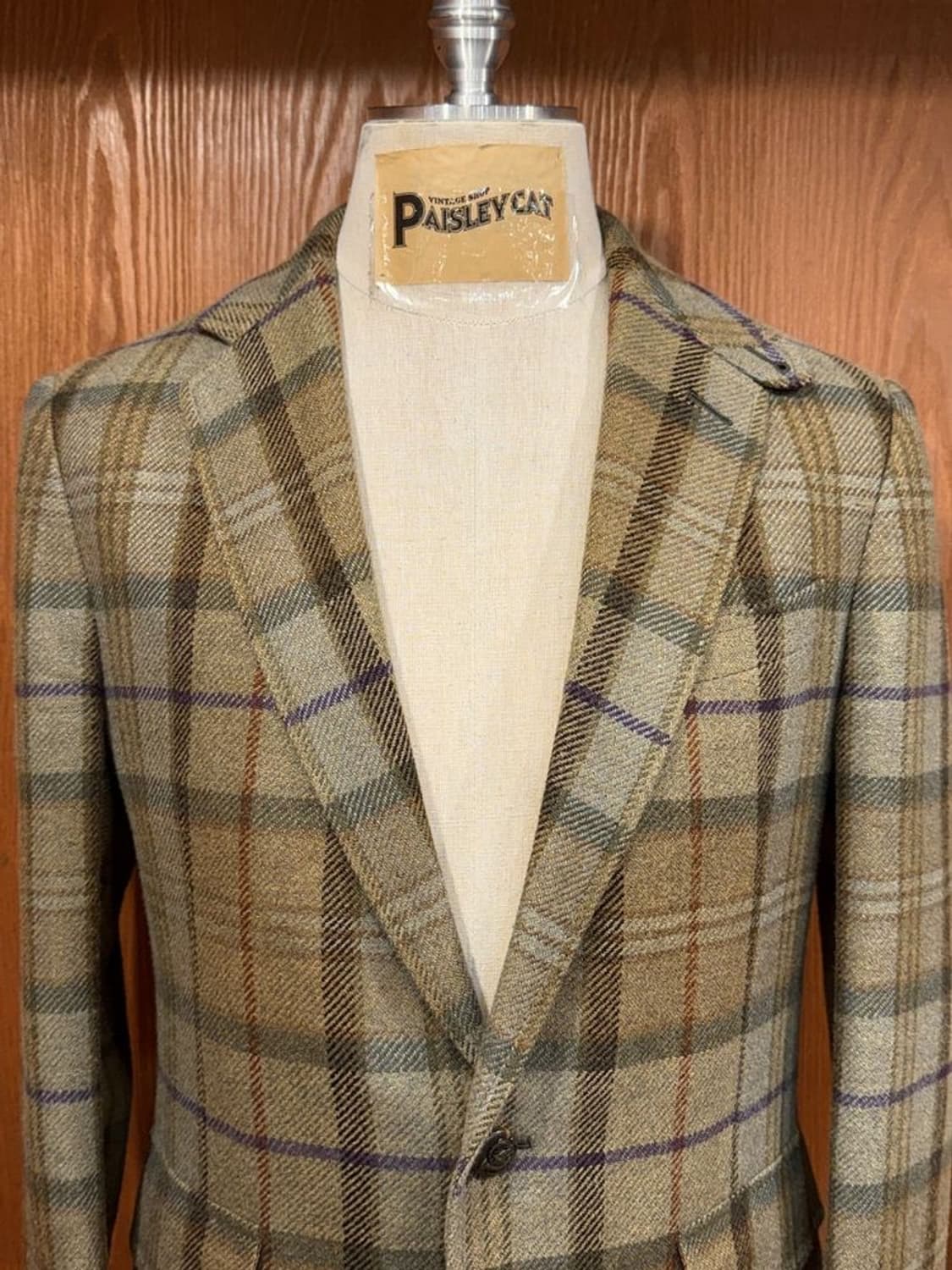 랄프로렌 퍼플라벨 트위드 자켓 상품이미지2