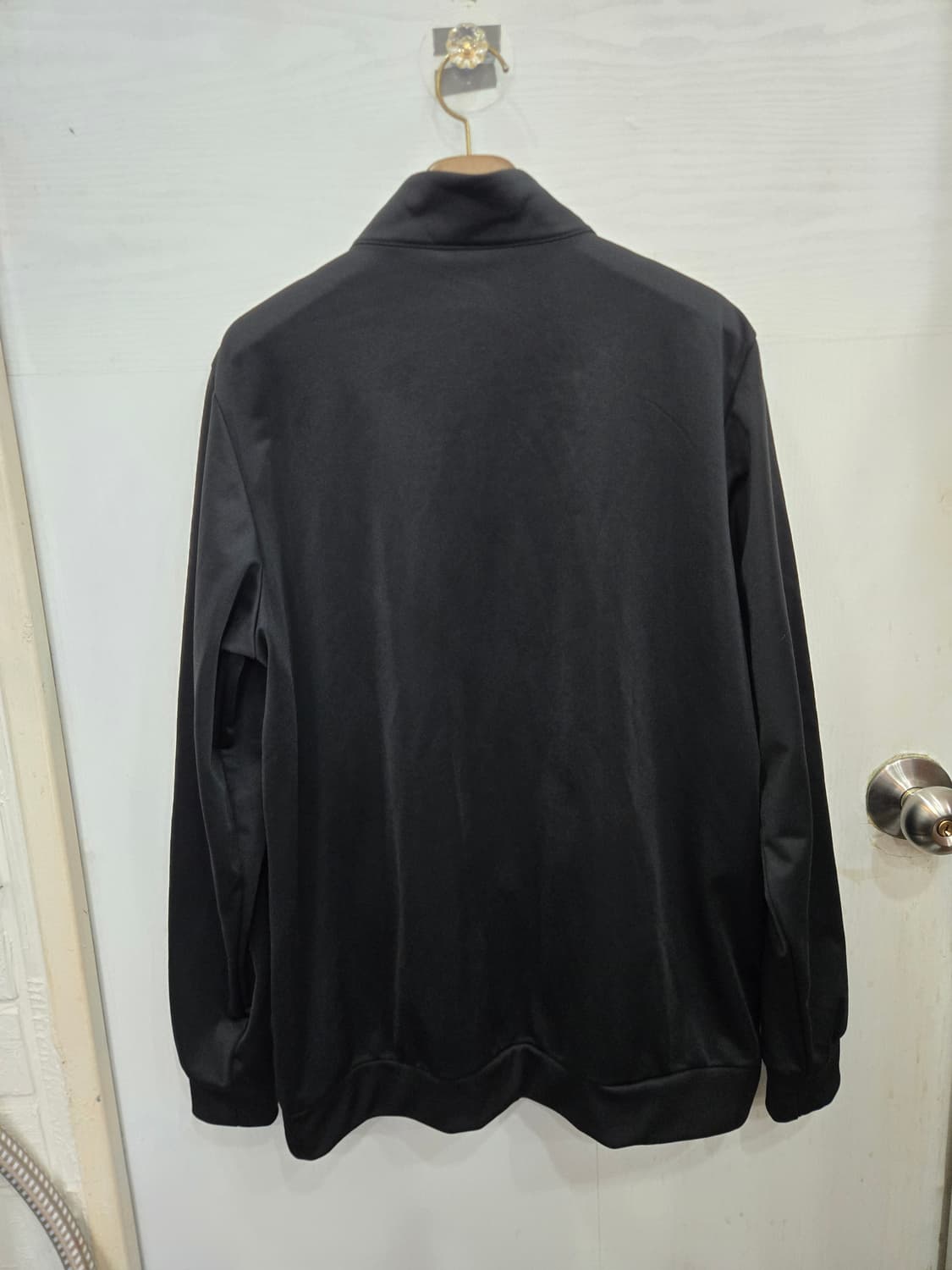 2XL,110)) adidas 아디다스 올블랙 져지! 깔끔한 디자인! 상품이미지4