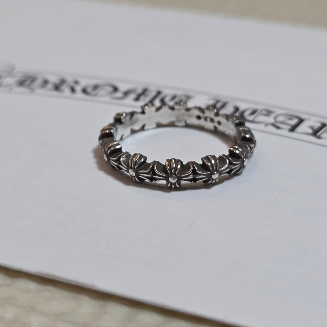 크롬하츠 타이니 E CH PLS 밴드링 US 6호 상품이미지2