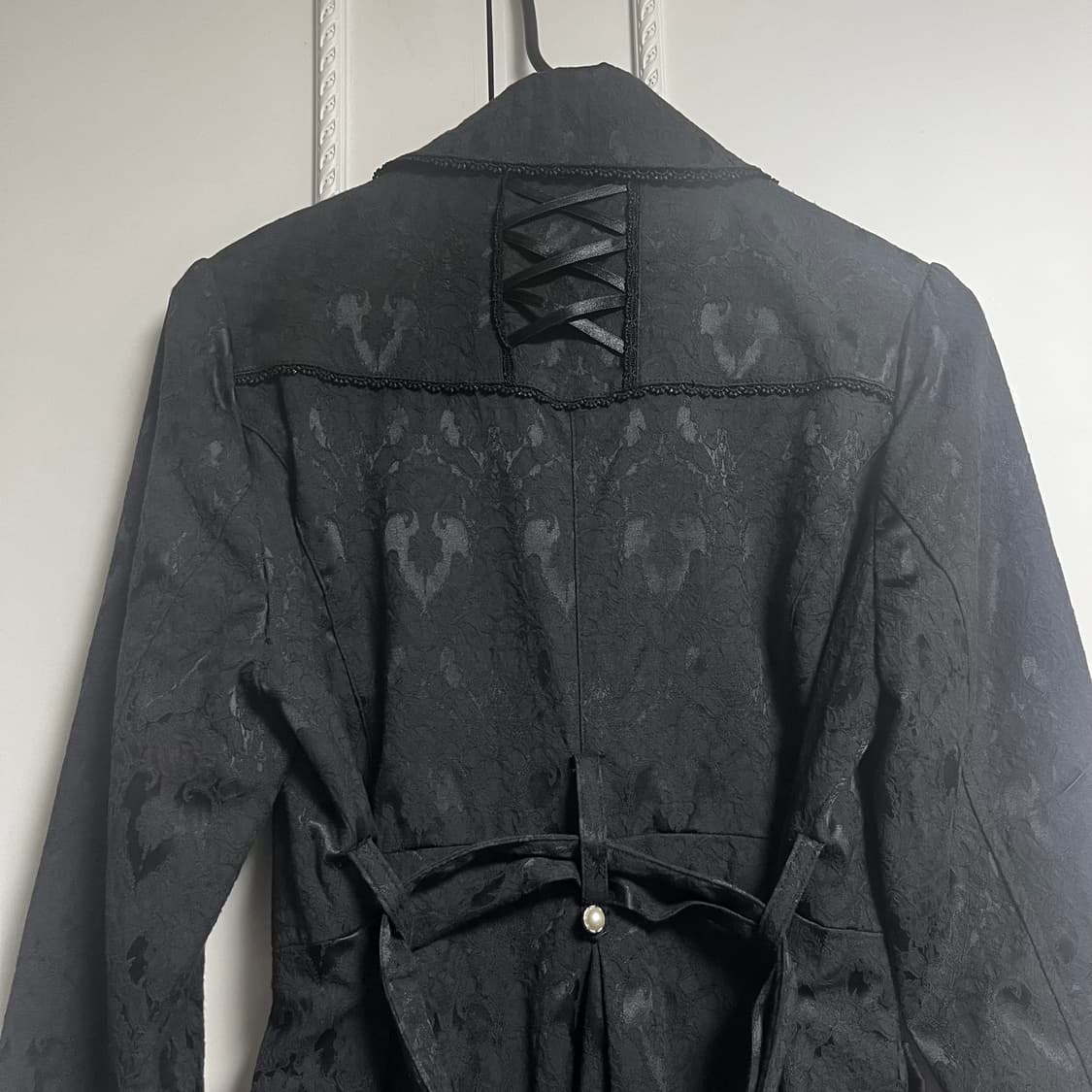 axes femme 엑시즈팜 고스 고딕 로맨틱 코트 공겜여주 고스로리 상품이미지6