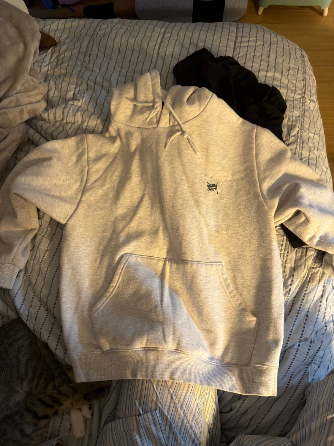 브라운브레스 후드티 화이트 S 상품이미지2