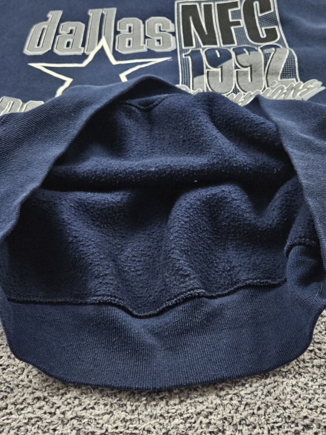 90's LOGO7 델라즈카우보이즈 스웻 맨투맨 ( XL )/ 10162 상품이미지9