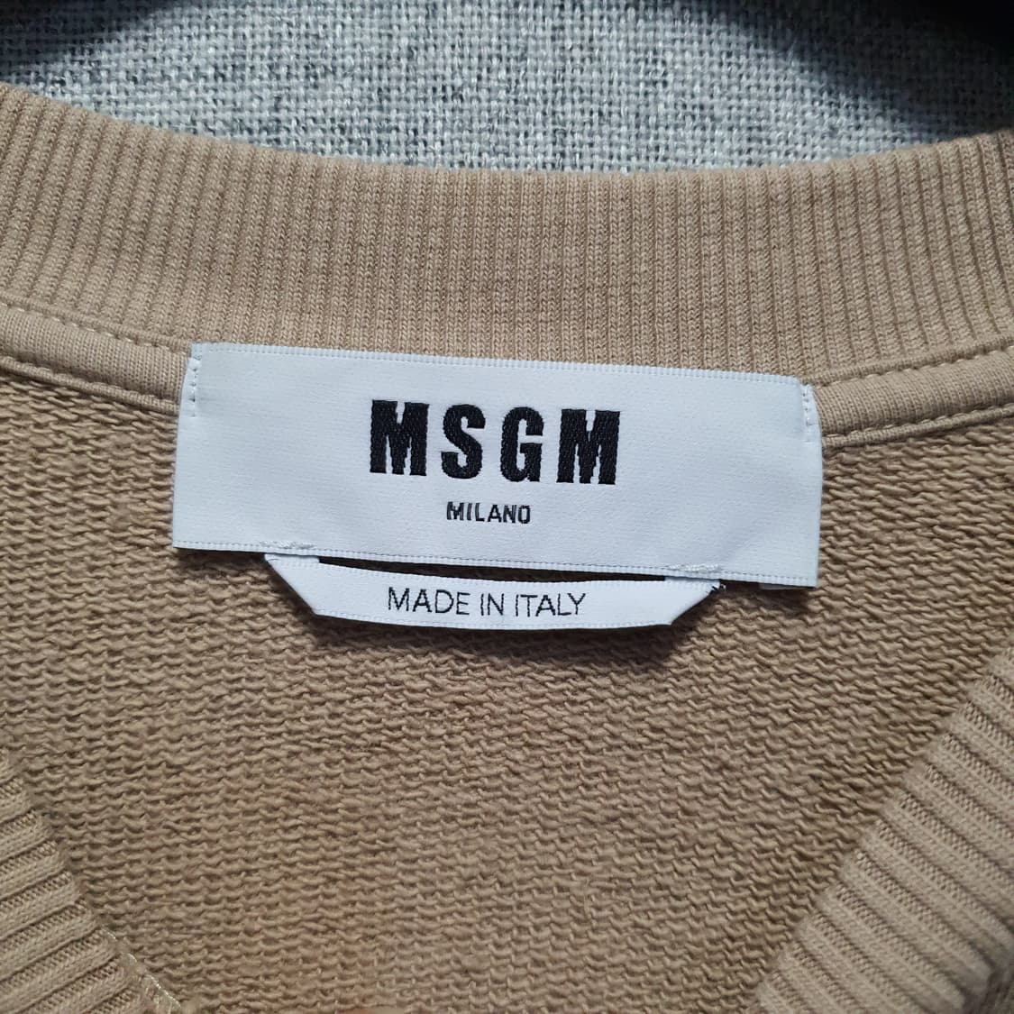 msgm 남성 로고 맨투맨  상품이미지5