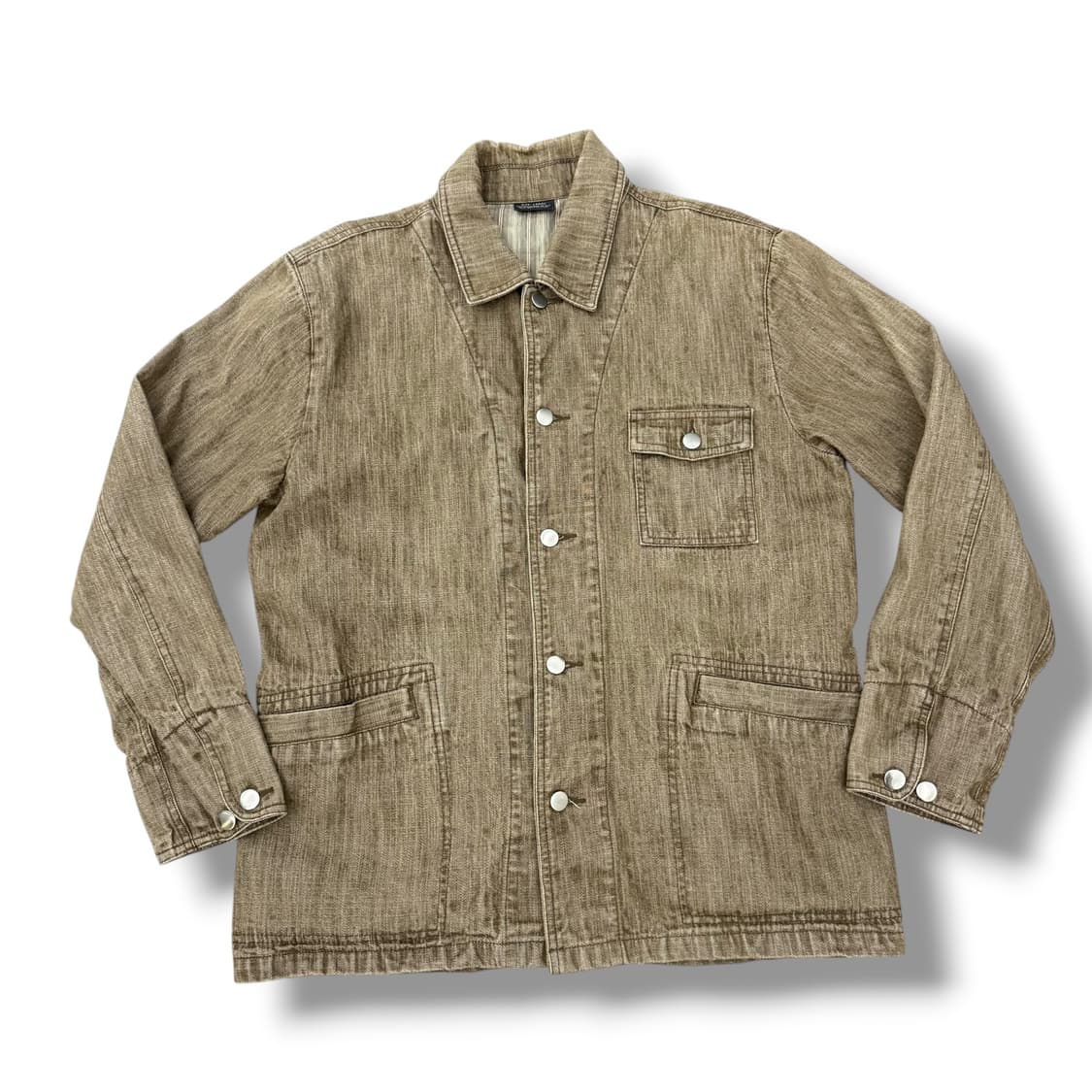 JPN 브라운 워싱 셔츠자켓 상품이미지1
