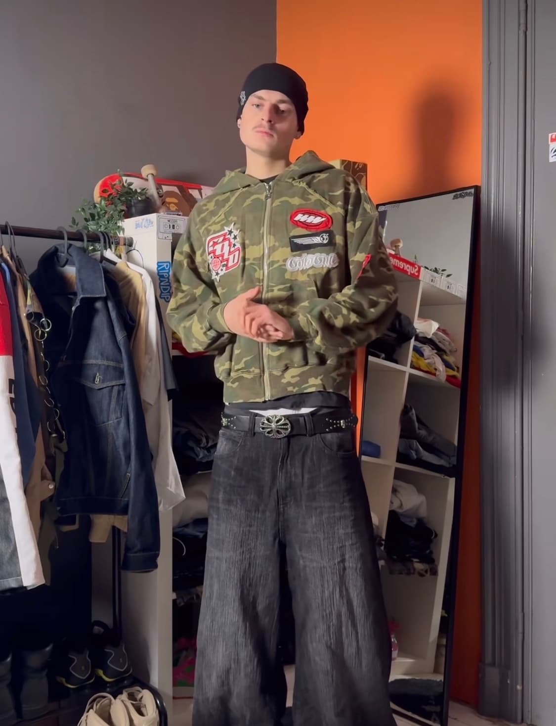 [Cold Culture] 콜드컬쳐 카모 후드집업 (미개봉) 상품이미지7