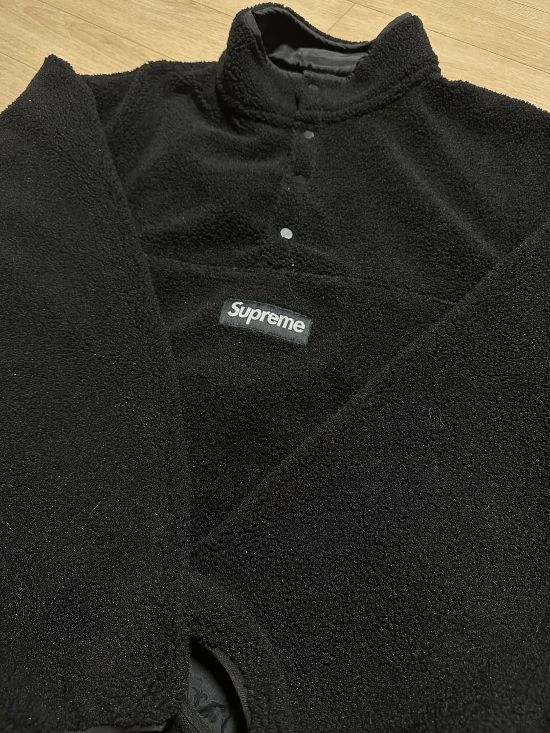 슈프림 풀오버 리버시블 후리스 M 상품이미지1