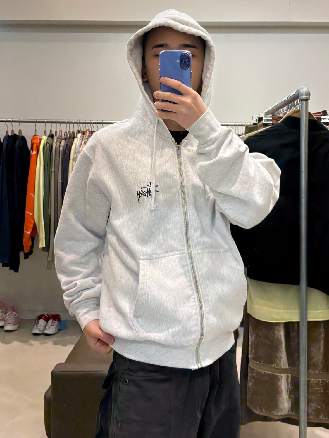 스투시 베이직 후드집업 상품이미지9