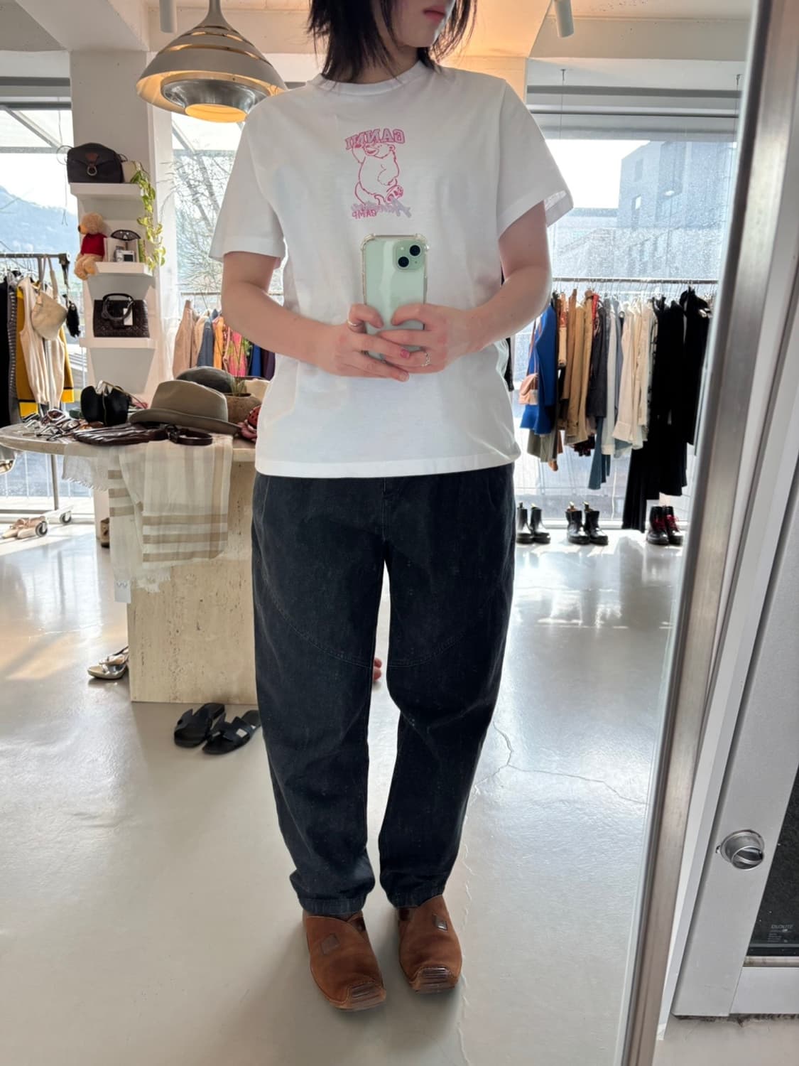 GANNI Round T 상품이미지1