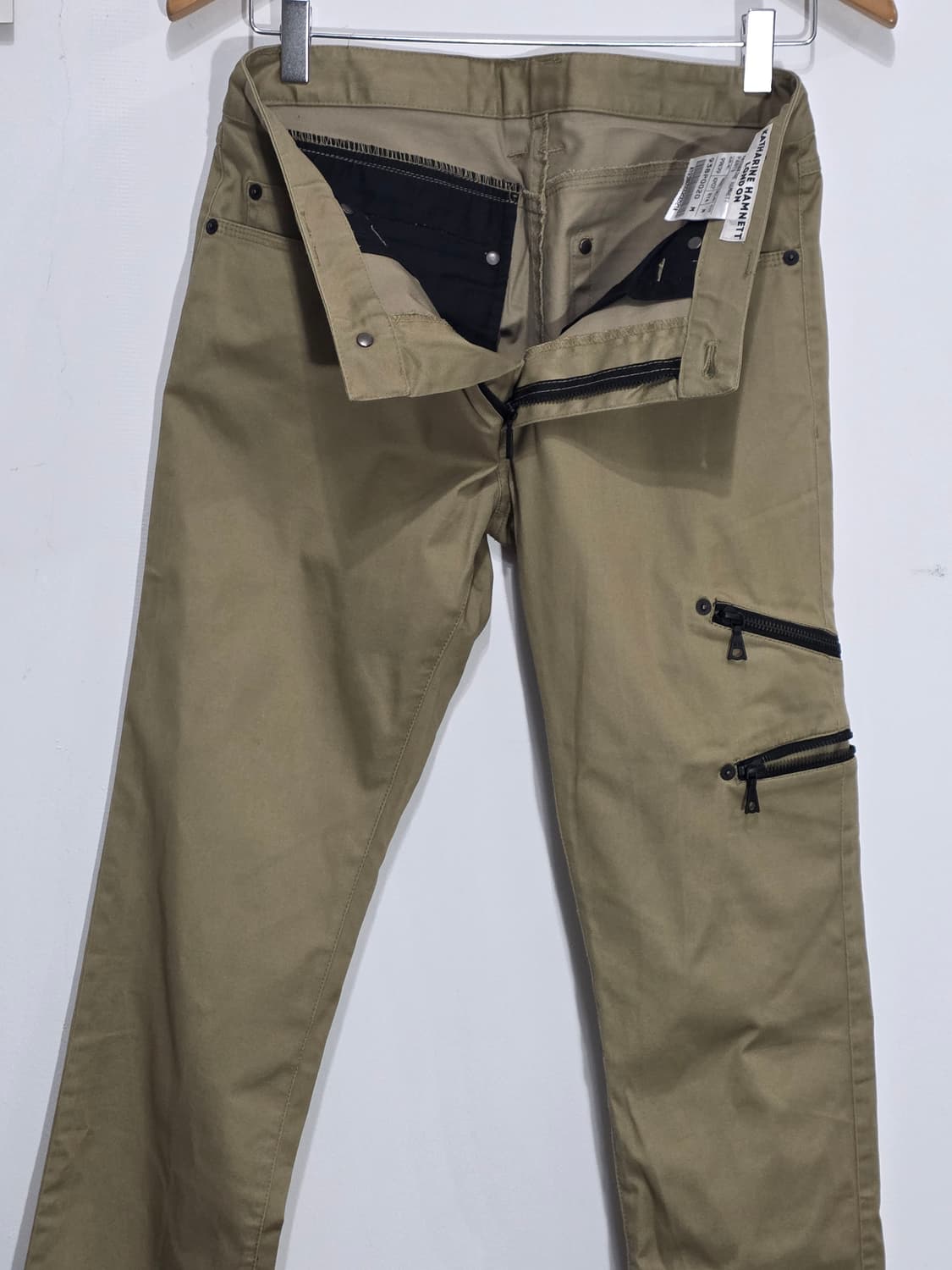 00s Katharine Hamnett london zip pants 상품이미지6