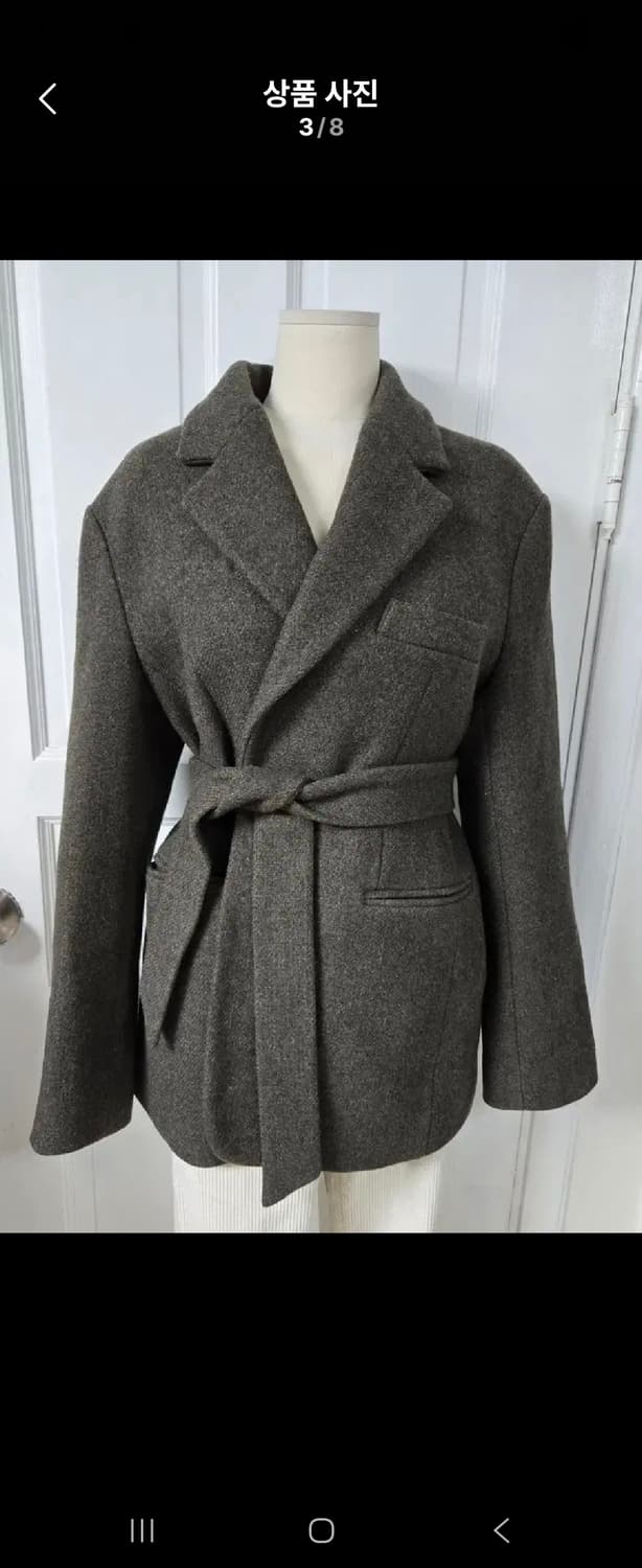 엘보른 벨티드 자켓 상품이미지3