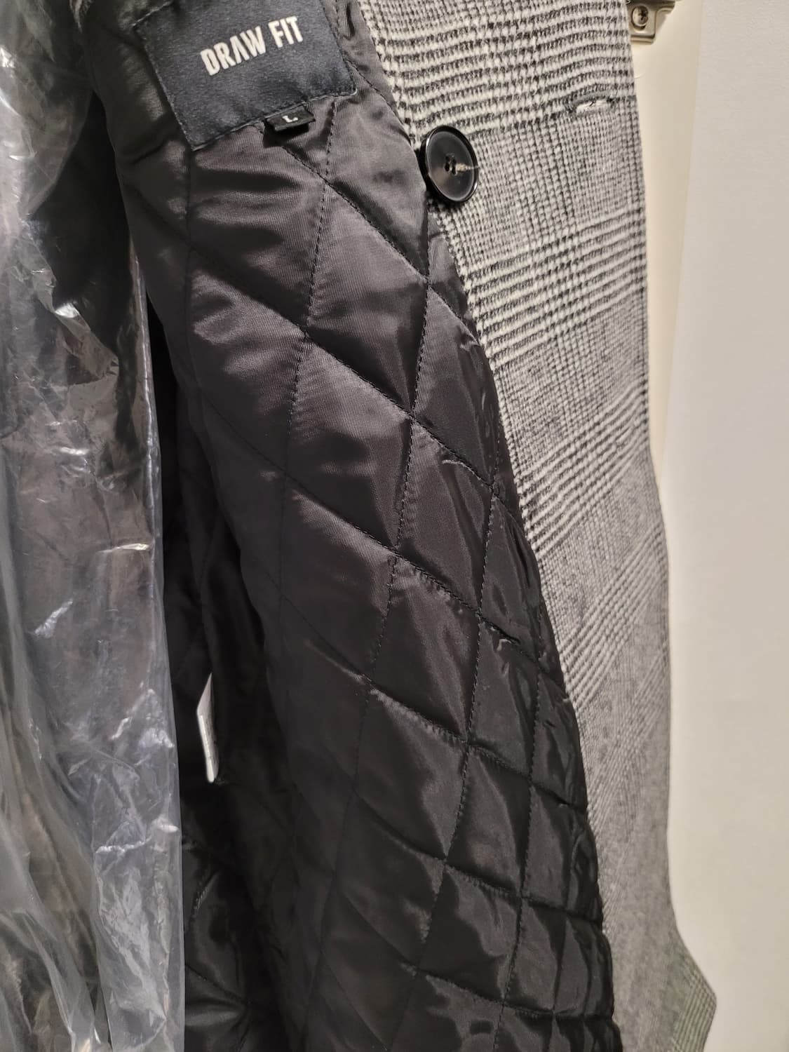 DRAWFIT 드로우핏 하운드투스 글렌체크 코트  상품이미지8