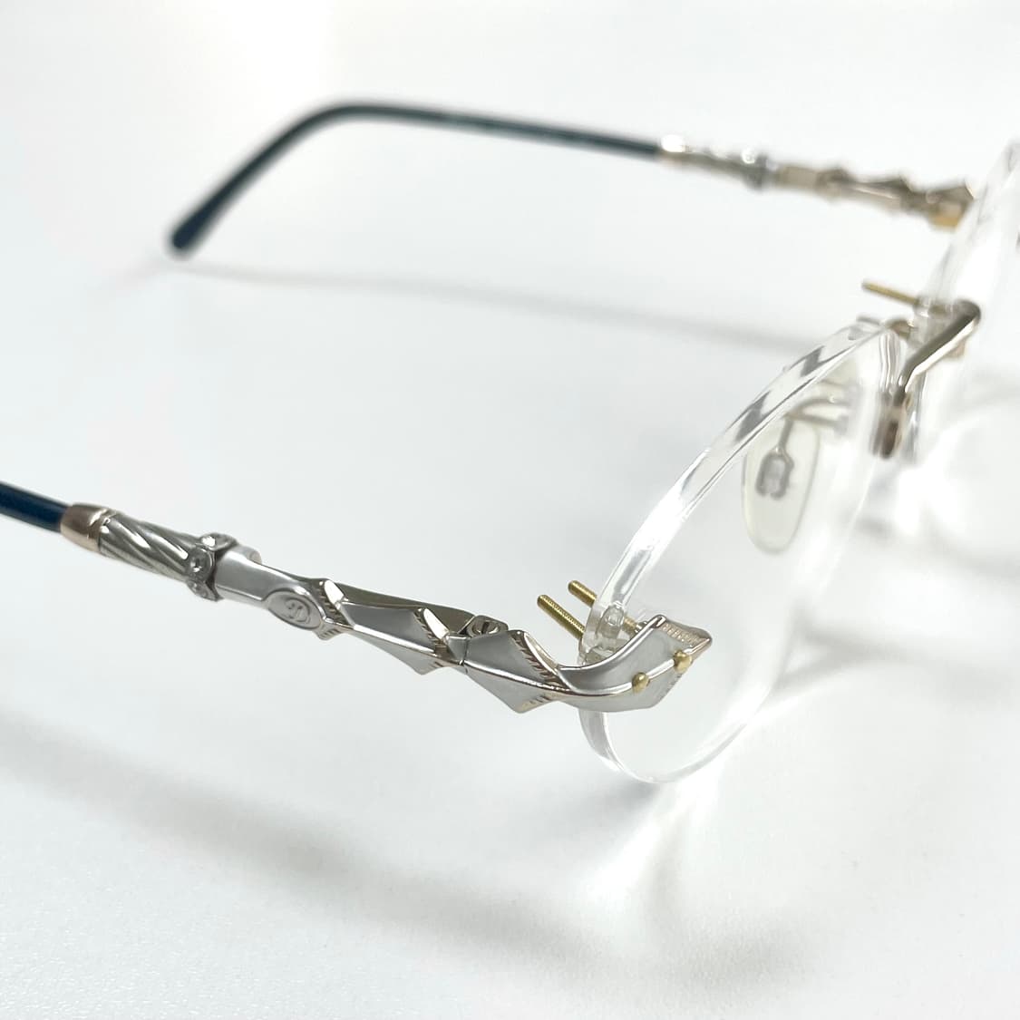 DIVA 이태리의 하우스브랜드 디바 사의 빈티지 무테 안경 상품이미지3