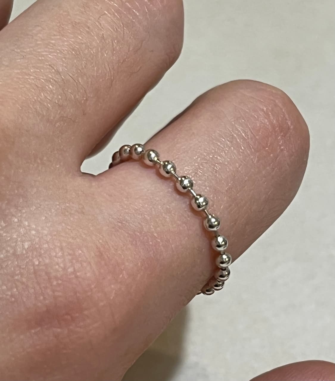 크롬하츠 볼체인 링 us9.5호 [정품] 상품이미지3