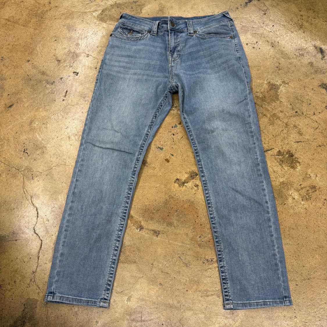 [정품/86(34사이즈)] 트루릴리전 연청 데님팬츠 b8 상품이미지2