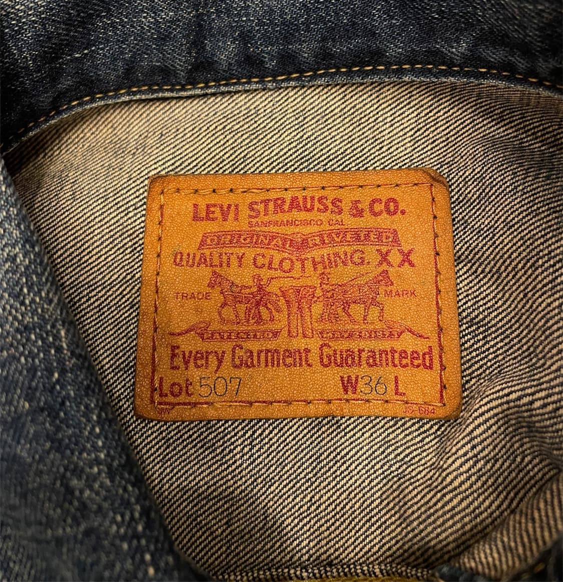 리바이스 LVC 507 데님 자켓 상품이미지4