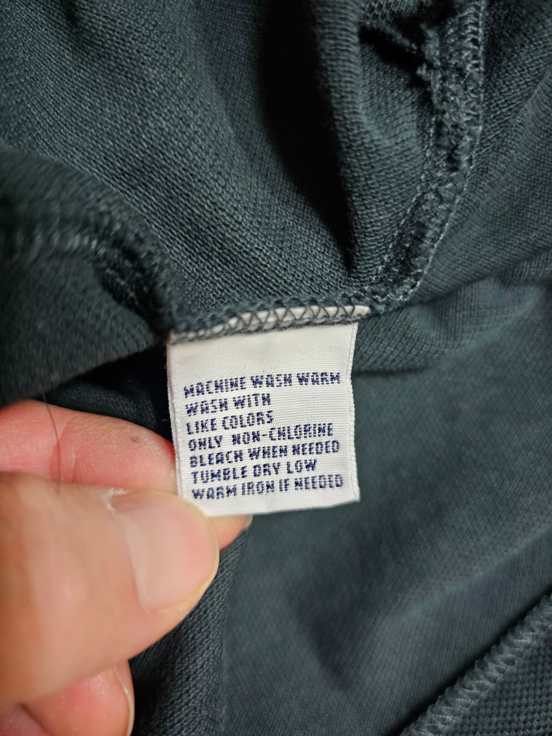 폴로 랄프로렌 긴팔 폴로 셔츠 블랙 L 상품이미지5