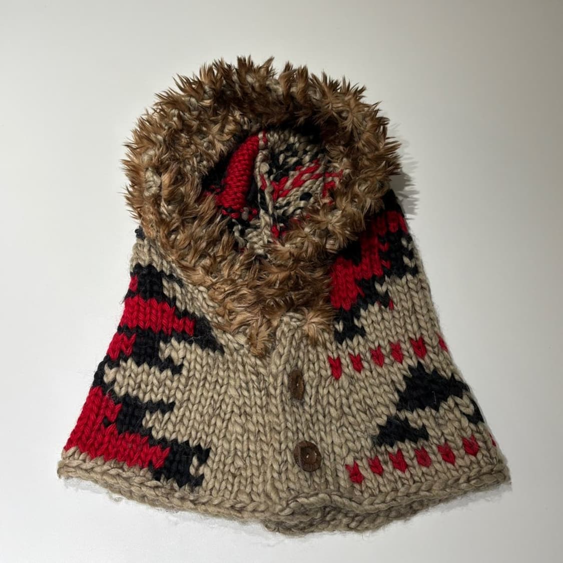 캐피탈 kapital 오버사이즈 퍼 바라클라바 상품이미지3