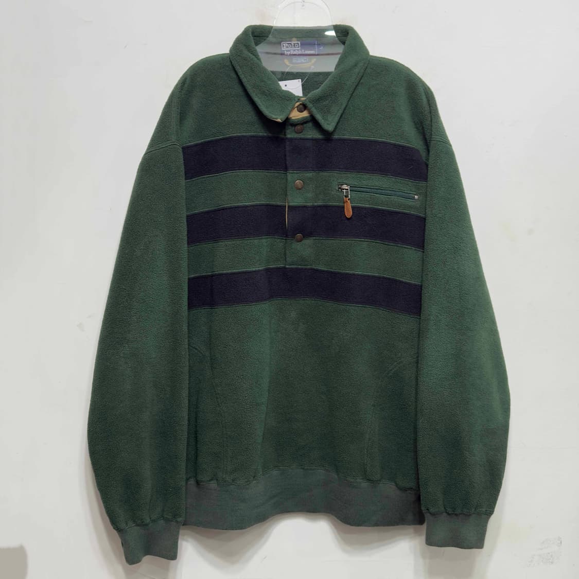 90s 폴로 랄프로렌 하프버튼 플리스 상품이미지1