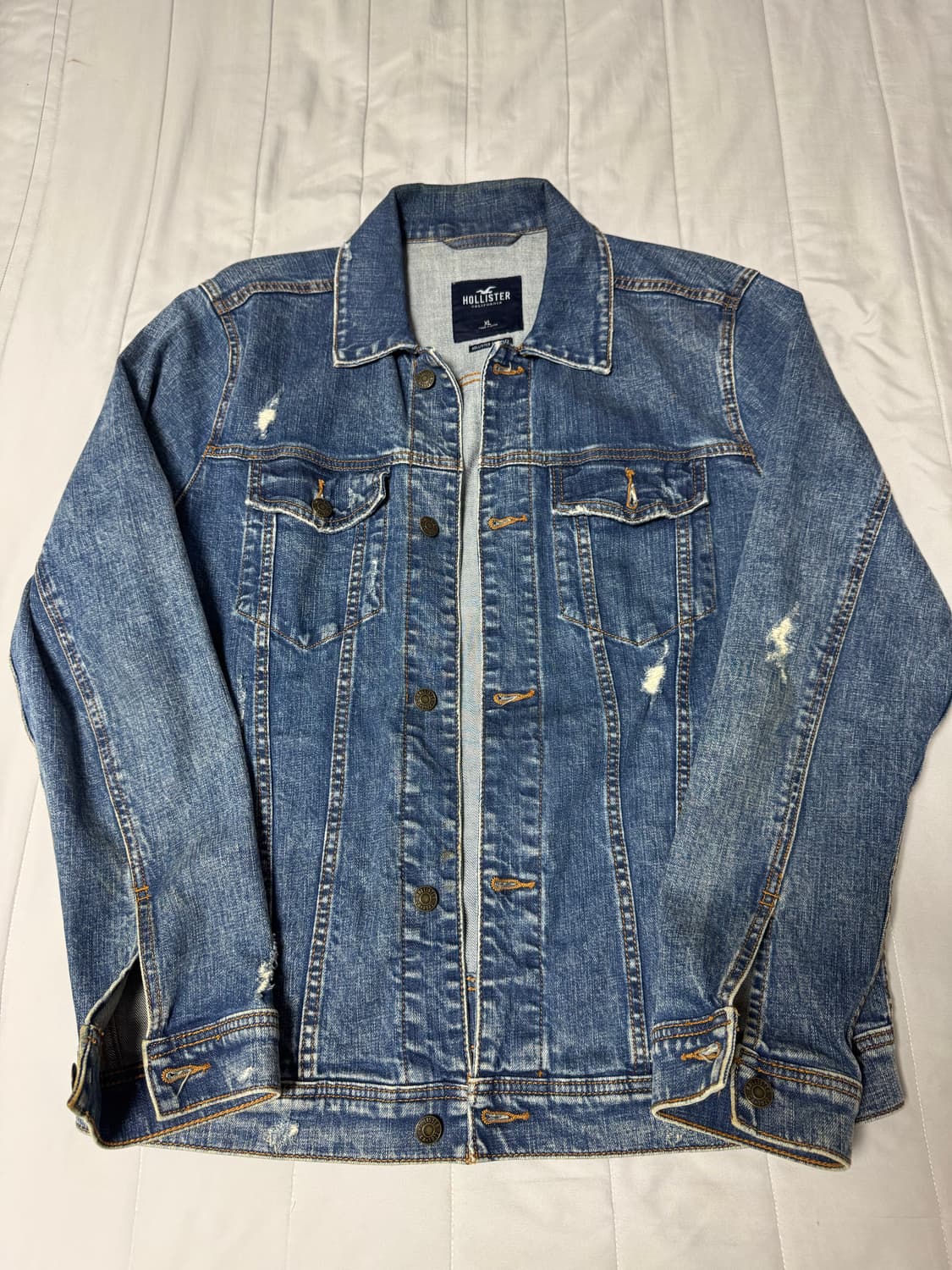 홀리스터 청자켓 XL 상품이미지1